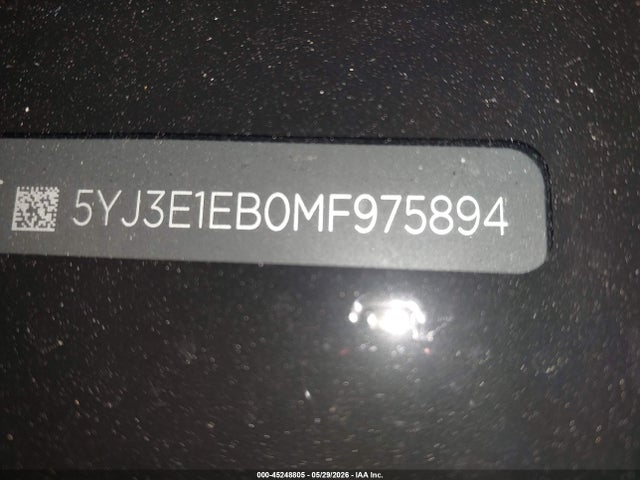Tesla Model 3 Long Range 2021 5YJ3E1EB0MF975894 Image 9