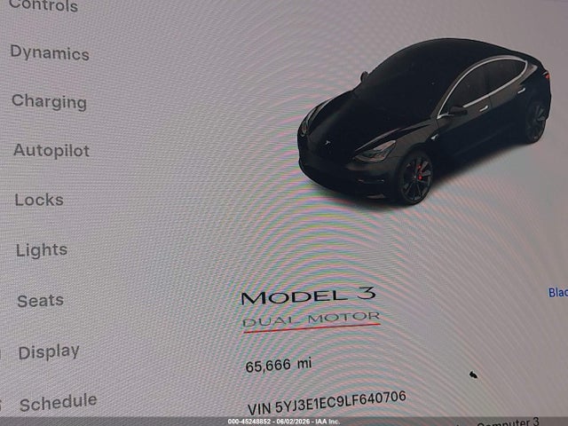 Tesla Model 3 Performance Dual Motor All-wheel Drive 2020 5YJ3E1EC9LF640706 Image 14