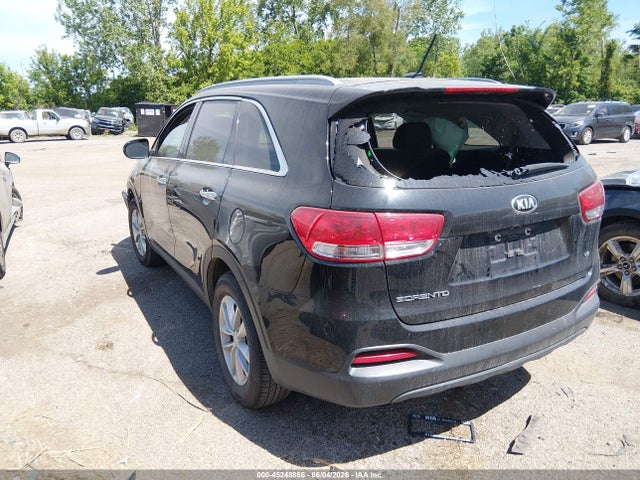 45248856 :رقم المزاد ، 5XYPGDA59JG352050 vin ، 2018 Kia Sorento 3.3l Lx مزاد بيع