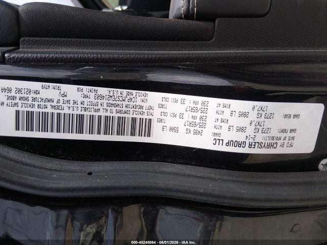 2014 Jeep Cherokee Latitude მანქანა იყიდება აუქციონზე, vin: 1C4PJMCS7EW214603, აუქციონის ნომერი: 45248864