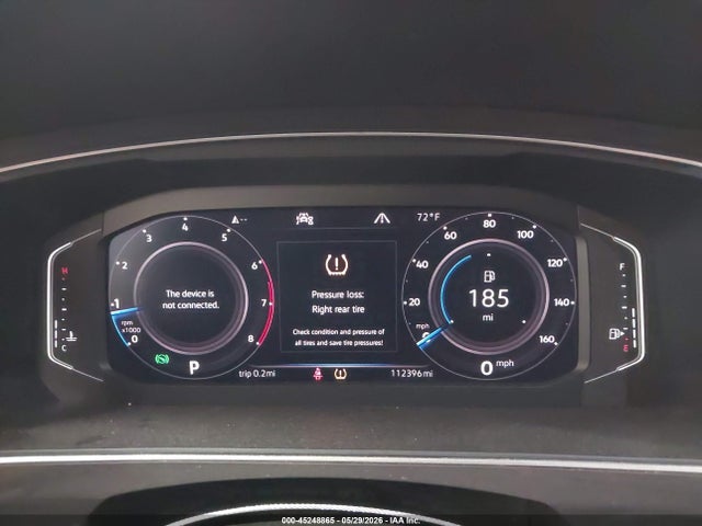 2020 Volkswagen Tiguan 2.0t Sel Premium R-line მანქანა იყიდება აუქციონზე, vin: 3VV4B7AX3LM123665, აუქციონის ნომერი: 45248865