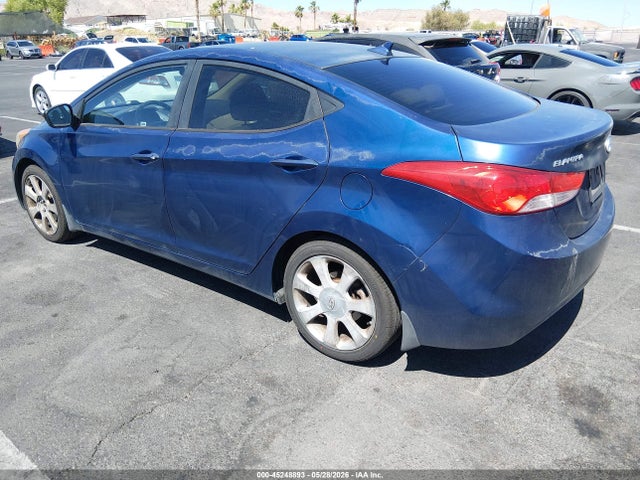 45248893 :رقم المزاد ، KMHDH4AEXDU689888 vin ، 2013 Hyundai Elantra Limited مزاد بيع