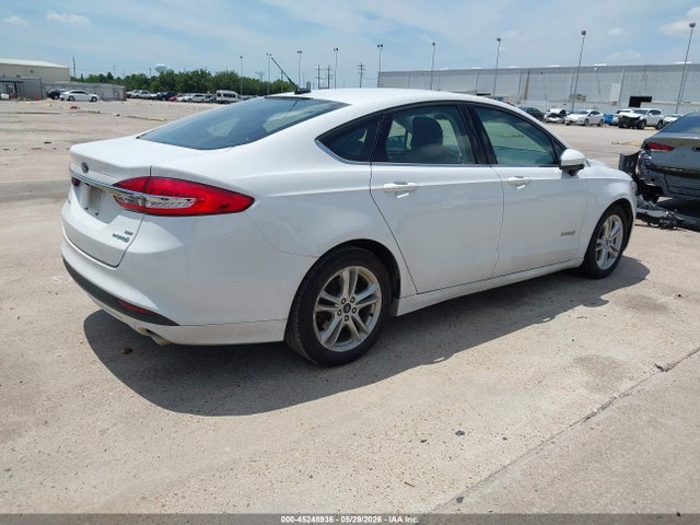 2018 Ford Fusion Hybrid Se მანქანა იყიდება აუქციონზე, vin: 3FA6P0LU5JR172309, აუქციონის ნომერი: 45248936