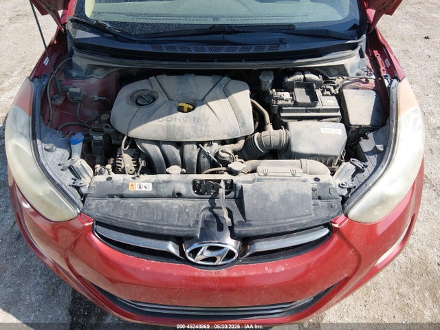2012 Hyundai Elantra Limited (ulsan Plant) მანქანა იყიდება აუქციონზე, vin: KMHDH4AE0CU456178, აუქციონის ნომერი: 45248969
