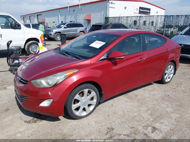 2012 Hyundai Elantra Limited (ulsan Plant) მანქანა იყიდება აუქციონზე, vin: KMHDH4AE0CU456178, აუქციონის ნომერი: 45248969