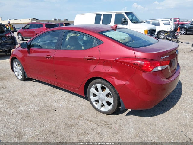 2012 Hyundai Elantra Limited (ulsan Plant) მანქანა იყიდება აუქციონზე, vin: KMHDH4AE0CU456178, აუქციონის ნომერი: 45248969
