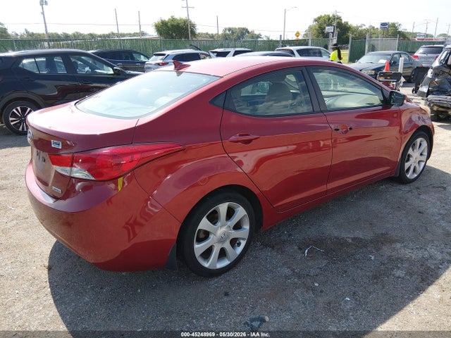 2012 Hyundai Elantra Limited (ulsan Plant) მანქანა იყიდება აუქციონზე, vin: KMHDH4AE0CU456178, აუქციონის ნომერი: 45248969
