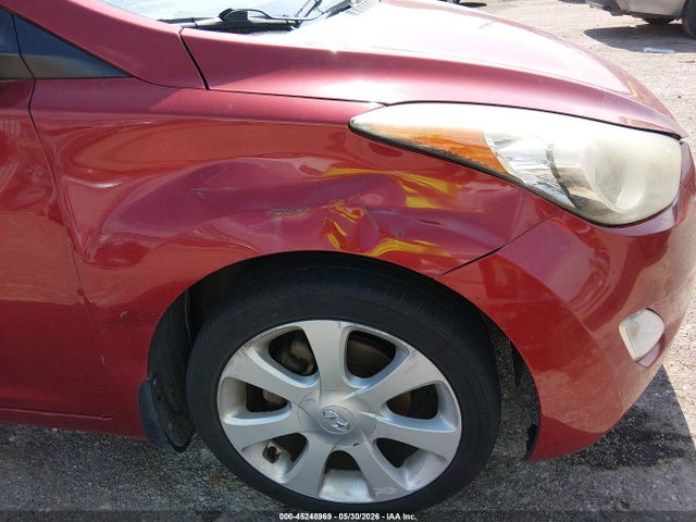 2012 Hyundai Elantra Limited (ulsan Plant) მანქანა იყიდება აუქციონზე, vin: KMHDH4AE0CU456178, აუქციონის ნომერი: 45248969