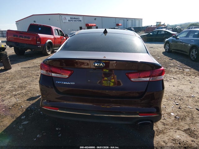 Auction sale of the 2018 Kia Optima Lx, vin: 5XXGT4L36JG229527, lot number: 45248995