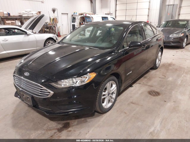2018 Ford Fusion Hybrid S მანქანა იყიდება აუქციონზე, vin: 3FA6P0UU4JR122631, აუქციონის ნომერი: 45249015