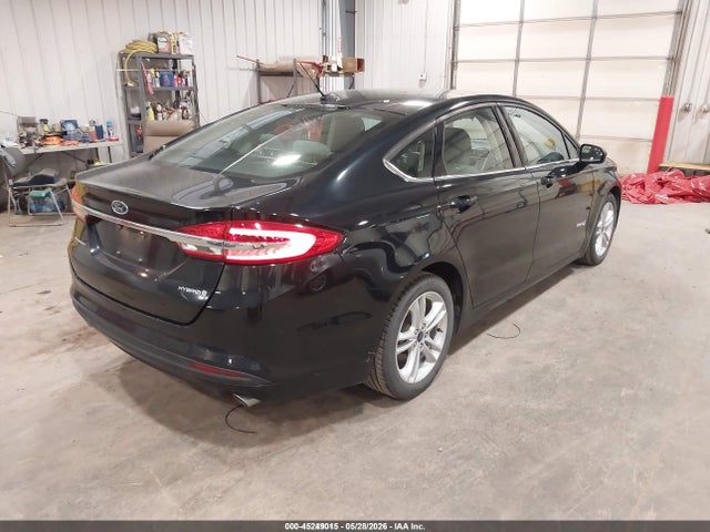 2018 Ford Fusion Hybrid S მანქანა იყიდება აუქციონზე, vin: 3FA6P0UU4JR122631, აუქციონის ნომერი: 45249015
