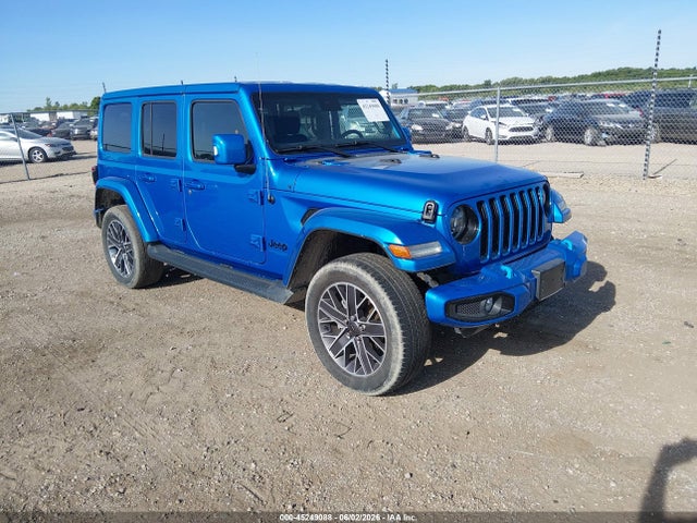 Продажа на аукционе авто 2022 Jeep Wrangler 4xe Unlimited High Altitude 4x4, vin: 1C4JJXP63NW261101, номер лота: 45249088