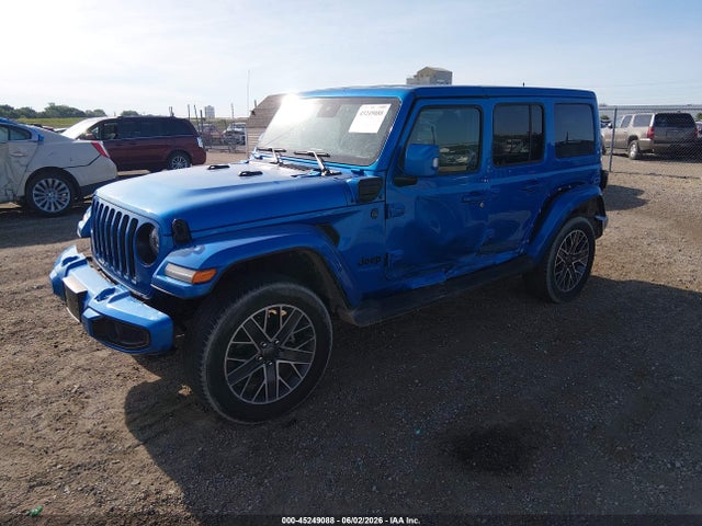 Продаж на аукціоні авто 2022 Jeep Wrangler 4xe Unlimited High Altitude 4x4, vin: 1C4JJXP63NW261101, номер лоту: 45249088