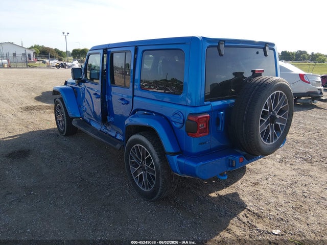 Продаж на аукціоні авто 2022 Jeep Wrangler 4xe Unlimited High Altitude 4x4, vin: 1C4JJXP63NW261101, номер лоту: 45249088
