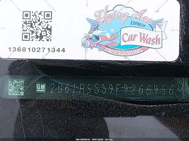 45249124 :رقم المزاد ، 2G61R5S39F9266956 vin ، 2015 Cadillac Xts Premium مزاد بيع