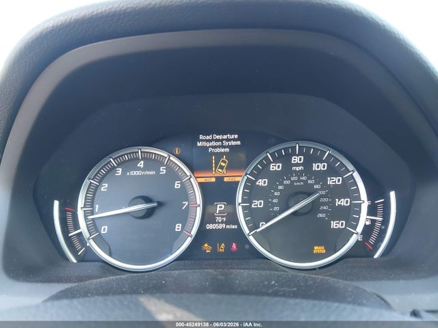 45249138 :رقم المزاد ، 19UUB2F55JA003824 vin ، 2018 Acura Tlx Tech Pkg مزاد بيع