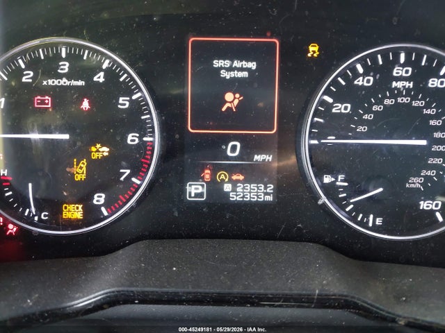 2020 Subaru Outback Premium მანქანა იყიდება აუქციონზე, vin: 4S4BTACC8L3155776, აუქციონის ნომერი: 45249181