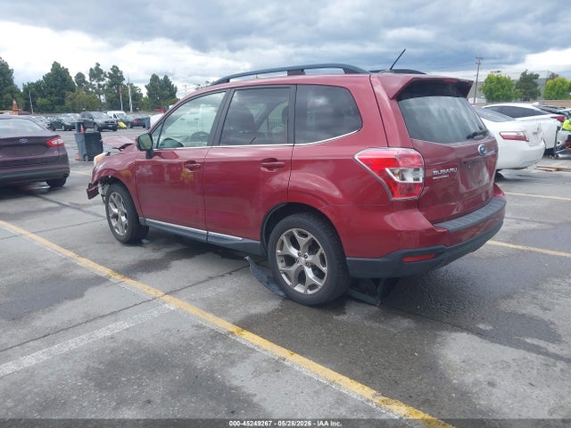 Продажа на аукционе авто 2015 Subaru Forester 2.5i Touring, vin: JF2SJAWC2FH550843, номер лота: 45249267