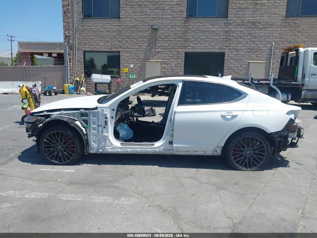 2022 Genesis G70 3.3t Rwd Launch Edition მანქანა იყიდება აუქციონზე, vin: KMTG14TE2NU082213, აუქციონის ნომერი: 45249313