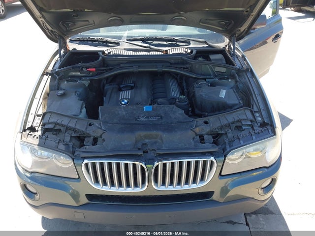 2008 Bmw X3 3.0si მანქანა იყიდება აუქციონზე, vin: WBXPC934X8WJ22501, აუქციონის ნომერი: 45249316