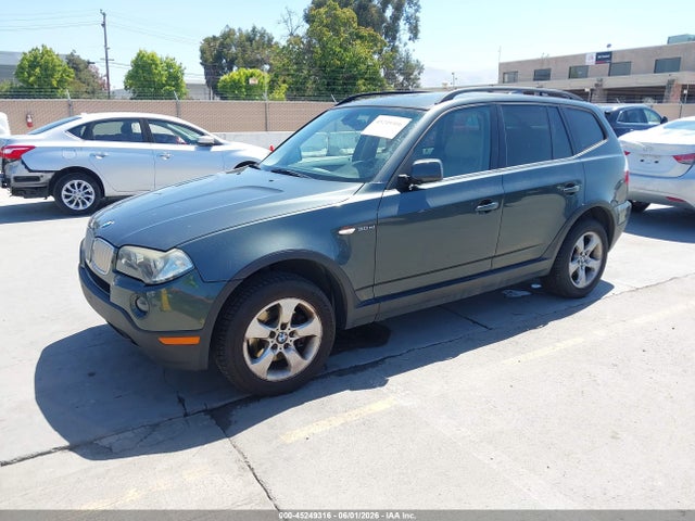 2008 Bmw X3 3.0si მანქანა იყიდება აუქციონზე, vin: WBXPC934X8WJ22501, აუქციონის ნომერი: 45249316