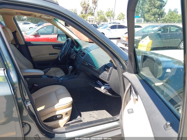 2008 Bmw X3 3.0si მანქანა იყიდება აუქციონზე, vin: WBXPC934X8WJ22501, აუქციონის ნომერი: 45249316