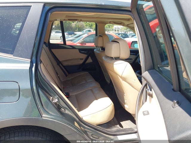 2008 Bmw X3 3.0si მანქანა იყიდება აუქციონზე, vin: WBXPC934X8WJ22501, აუქციონის ნომერი: 45249316