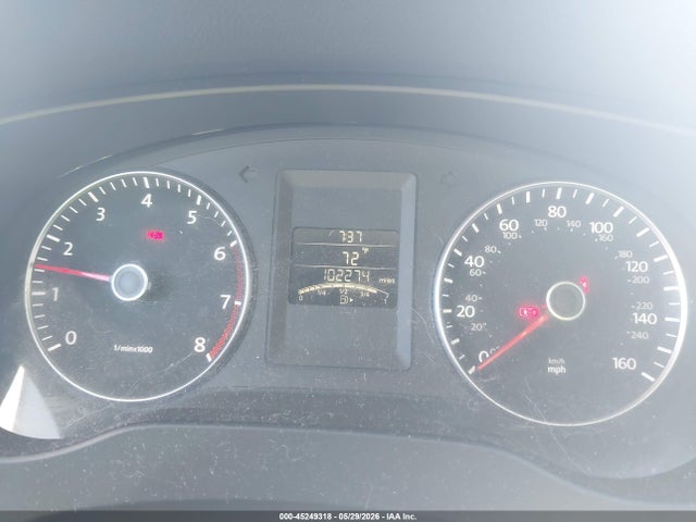 45249318 :رقم المزاد ، 3VWBP7AJ5CM070337 vin ، 2012 Volkswagen Jetta 2.5l Se مزاد بيع