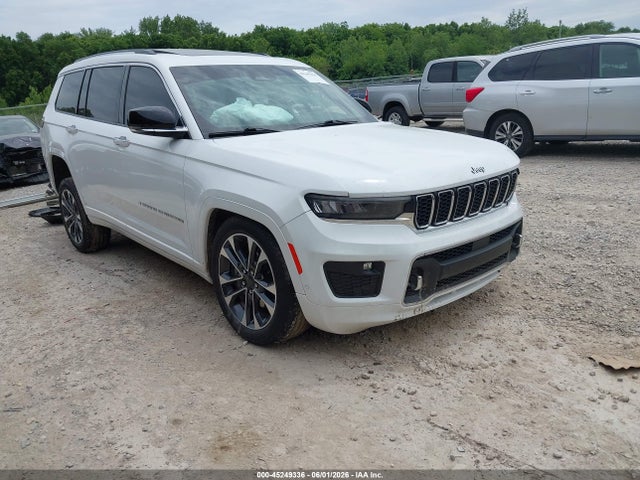 Продаж на аукціоні авто 2021 Jeep Grand Cherokee L Overland 4x4, vin: 1C4RJKDG1M8129640, номер лоту: 45249336