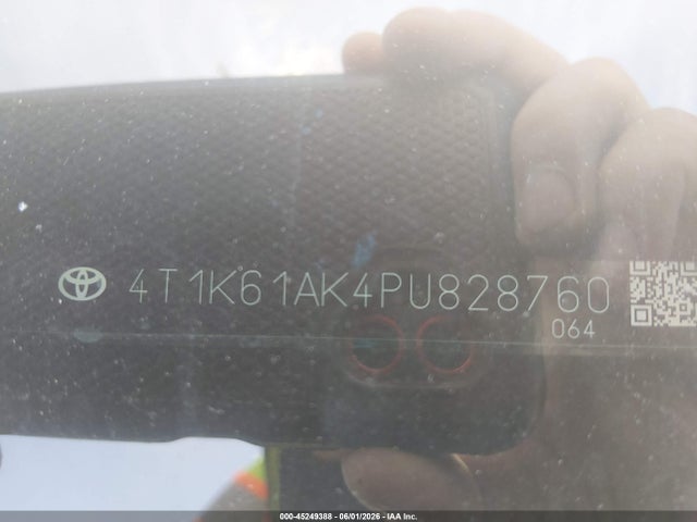 4T1K61AK4PU828760 Toyota CAMRY XSE