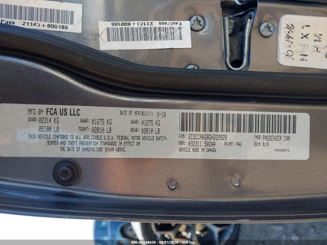 Aukcja sprzedaży 2016 Chrysler 300 300s, vin: 2C3CCABG8GH229928, numer aukcji: 45249438