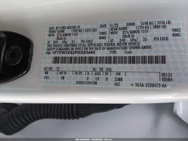Ford F-150 Xlt 2023 1FTFW1E82PKD03440 Image 9