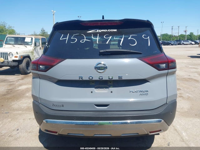 45249459 :رقم المزاد ، JN8AT3DD8MW315789 vin ، 2021 Nissan Rogue Platinum Intelligent Awd مزاد بيع