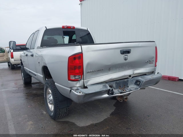 Продажа на аукционе авто 2006 Dodge Ram 2500 Slt/trx4 Off Road/sport/power Wagon, vin: 3D7KS28C66G231086, номер лота: 45249473