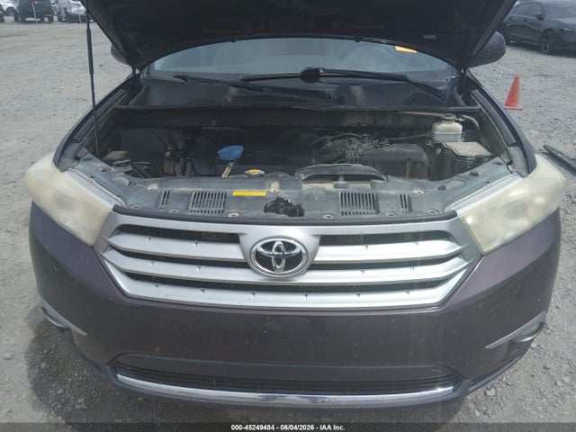 2013 Toyota Highlander Base Plus მანქანა იყიდება აუქციონზე, vin: 5TDZA3EHXDS041291, აუქციონის ნომერი: 45249484