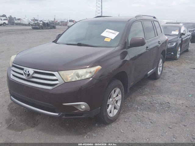 2013 Toyota Highlander Base Plus მანქანა იყიდება აუქციონზე, vin: 5TDZA3EHXDS041291, აუქციონის ნომერი: 45249484