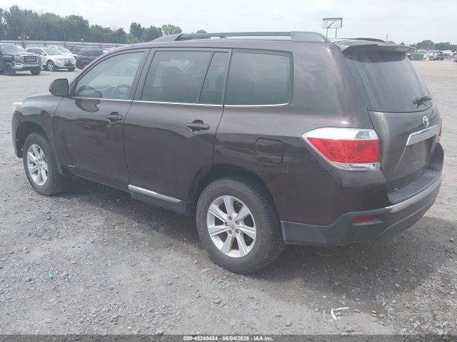 2013 Toyota Highlander Base Plus მანქანა იყიდება აუქციონზე, vin: 5TDZA3EHXDS041291, აუქციონის ნომერი: 45249484