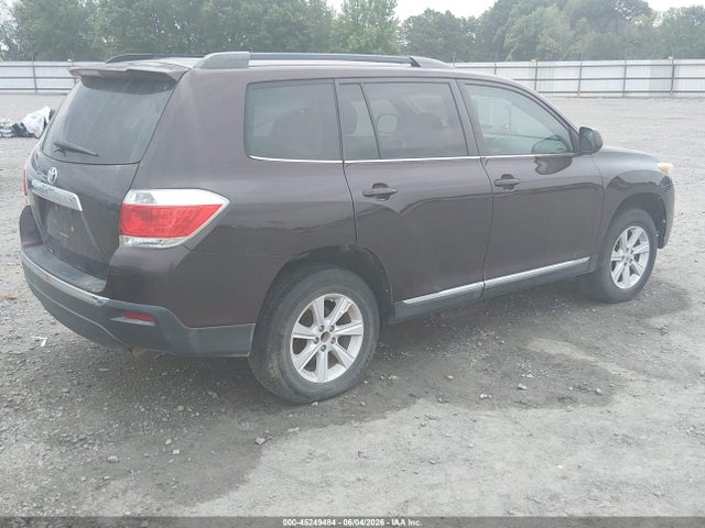 2013 Toyota Highlander Base Plus მანქანა იყიდება აუქციონზე, vin: 5TDZA3EHXDS041291, აუქციონის ნომერი: 45249484