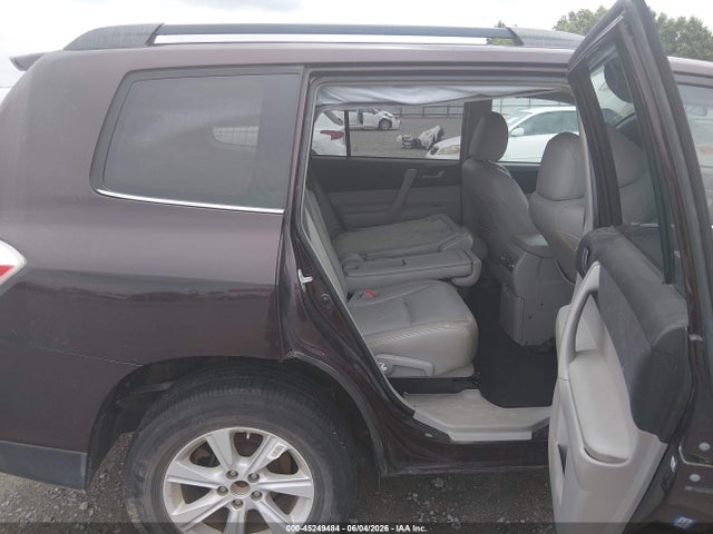 2013 Toyota Highlander Base Plus მანქანა იყიდება აუქციონზე, vin: 5TDZA3EHXDS041291, აუქციონის ნომერი: 45249484