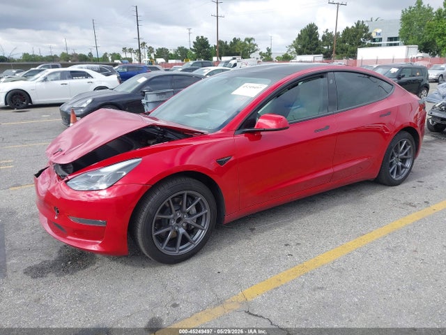 2023 Tesla Model 3 Rear-wheel Drive მანქანა იყიდება აუქციონზე, vin: 5YJ3E1EA1PF571448, აუქციონის ნომერი: 45249497