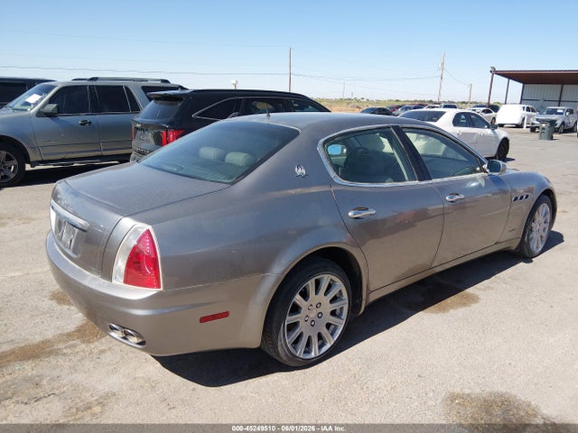 45249510 :رقم المزاد ، ZAMCE39A560022026 vin ، 2006 Maserati Quattroporte Executive Gt/sport Gt مزاد بيع