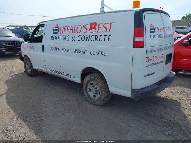 Продаж на аукціоні авто 2017 Chevrolet Express 2500 Work Van, vin: 1GCWGAFF2H1190221, номер лоту: 45249535