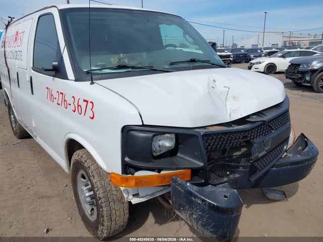 Продаж на аукціоні авто 2017 Chevrolet Express 2500 Work Van, vin: 1GCWGAFF2H1190221, номер лоту: 45249535