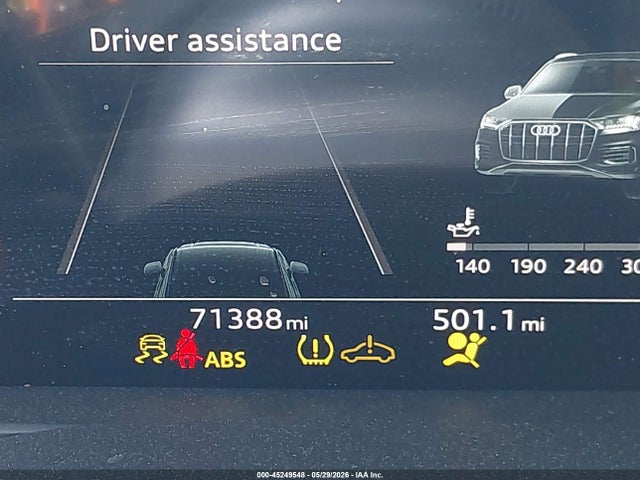 Aukcja sprzedaży 2021 Audi Q7 Premium 45 Tfsi Quattro Tiptronic, vin: WA1AJAF71MD010167, numer aukcji: 45249548