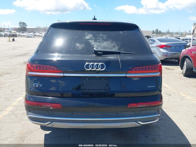 Aukcja sprzedaży 2021 Audi Q7 Premium 45 Tfsi Quattro Tiptronic, vin: WA1AJAF71MD010167, numer aukcji: 45249548