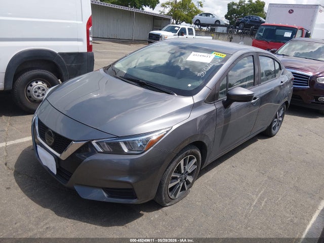 2021 Nissan Versa Sv Xtronic Cvt მანქანა იყიდება აუქციონზე, vin: 3N1CN8EVXML884607, აუქციონის ნომერი: 45249611