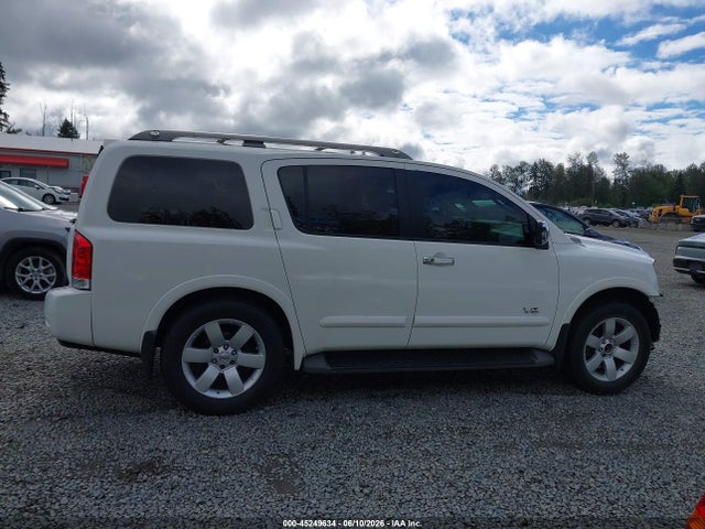 Продажа на аукционе авто 2008 Nissan Armada Le, vin: 5N1AA08C88N601103, номер лота: 45249634