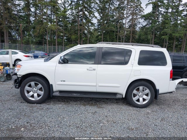 Продажа на аукционе авто 2008 Nissan Armada Le, vin: 5N1AA08C88N601103, номер лота: 45249634