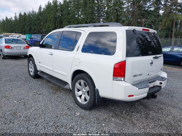 Продажа на аукционе авто 2008 Nissan Armada Le, vin: 5N1AA08C88N601103, номер лота: 45249634