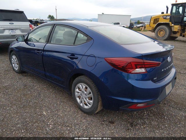 Auction sale of the 2019 Hyundai Elantra Se, vin: 5NPD74LF1KH493407, lot number: 45249640